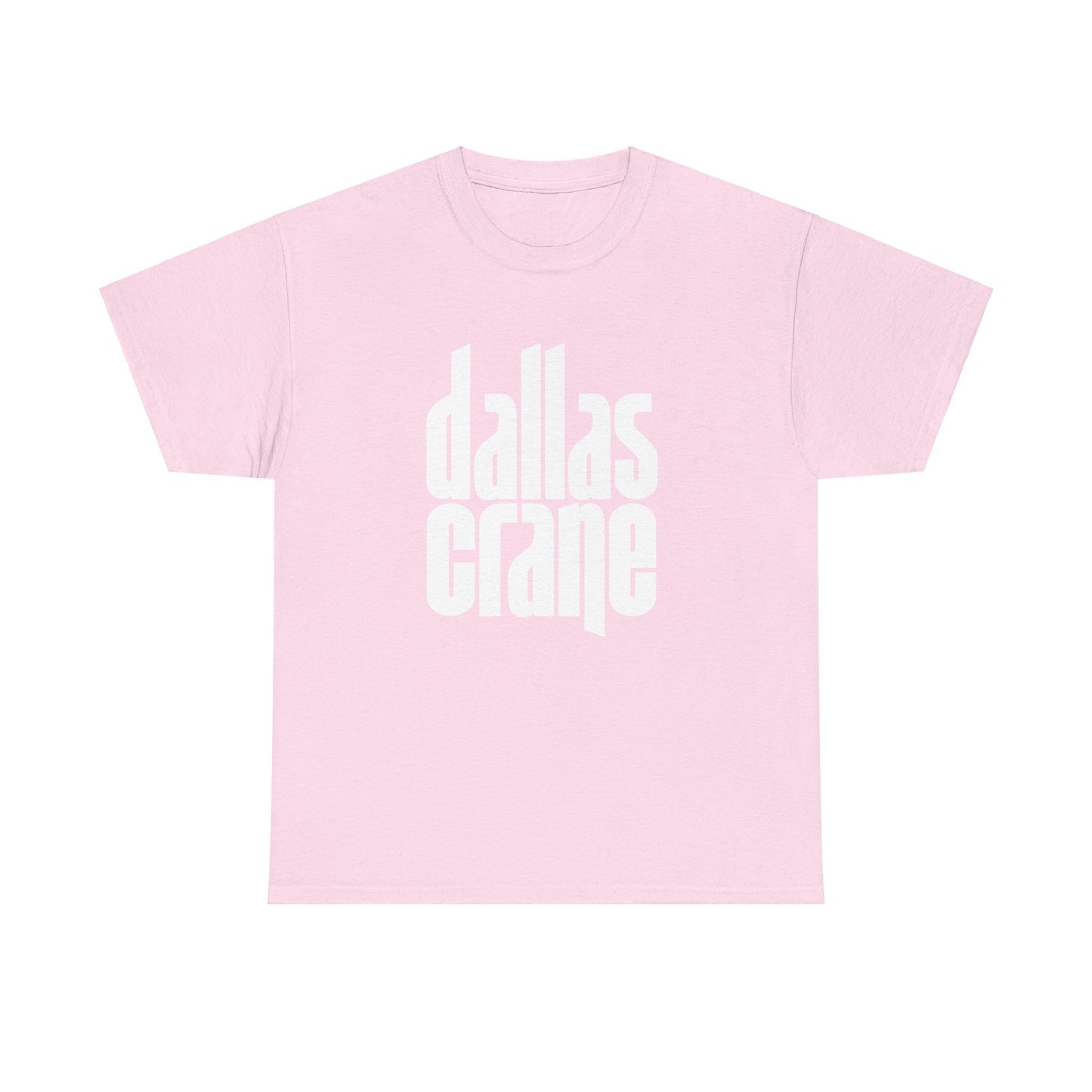 Dallas Crane White Logo Unisex Tee
