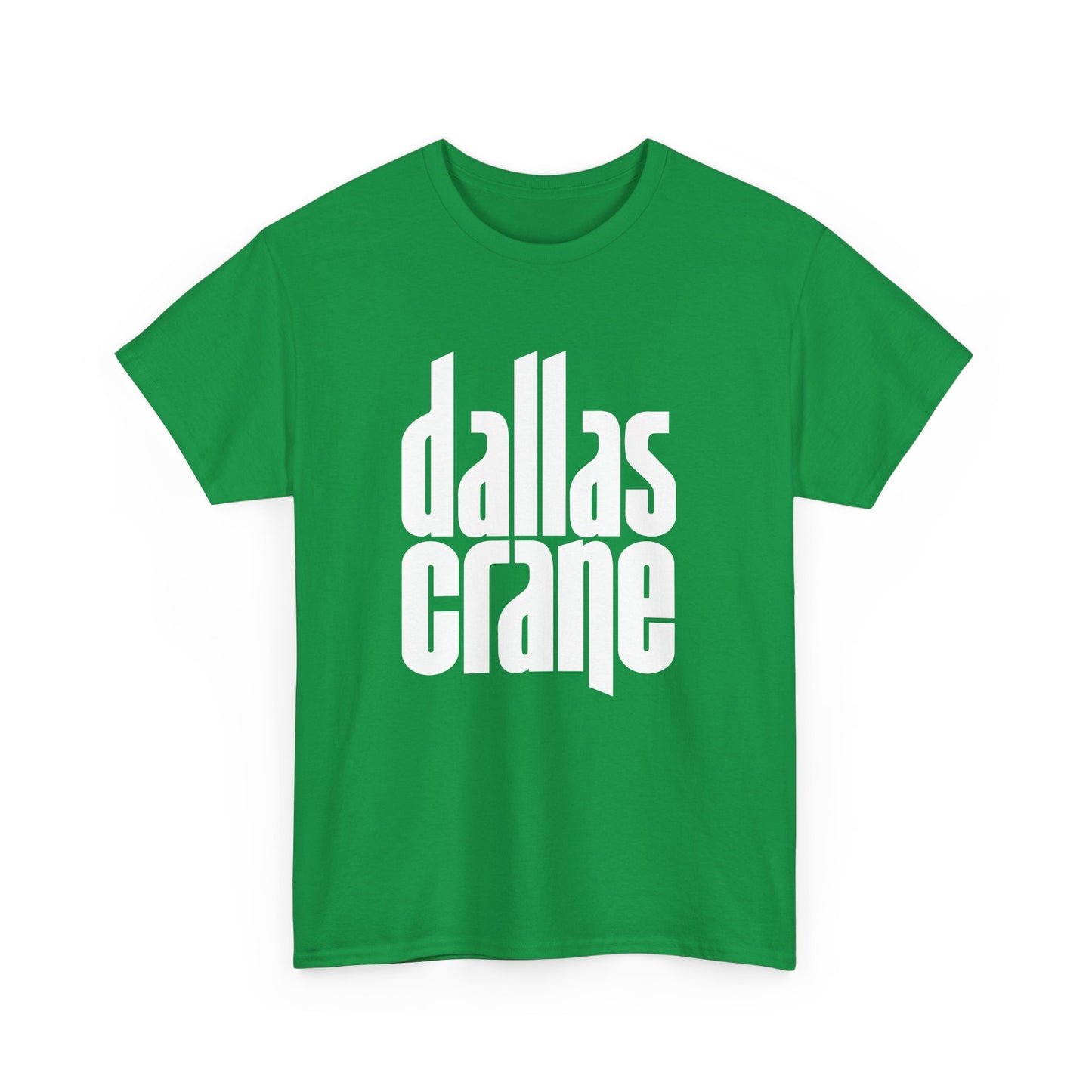 Dallas Crane White Logo Unisex Tee