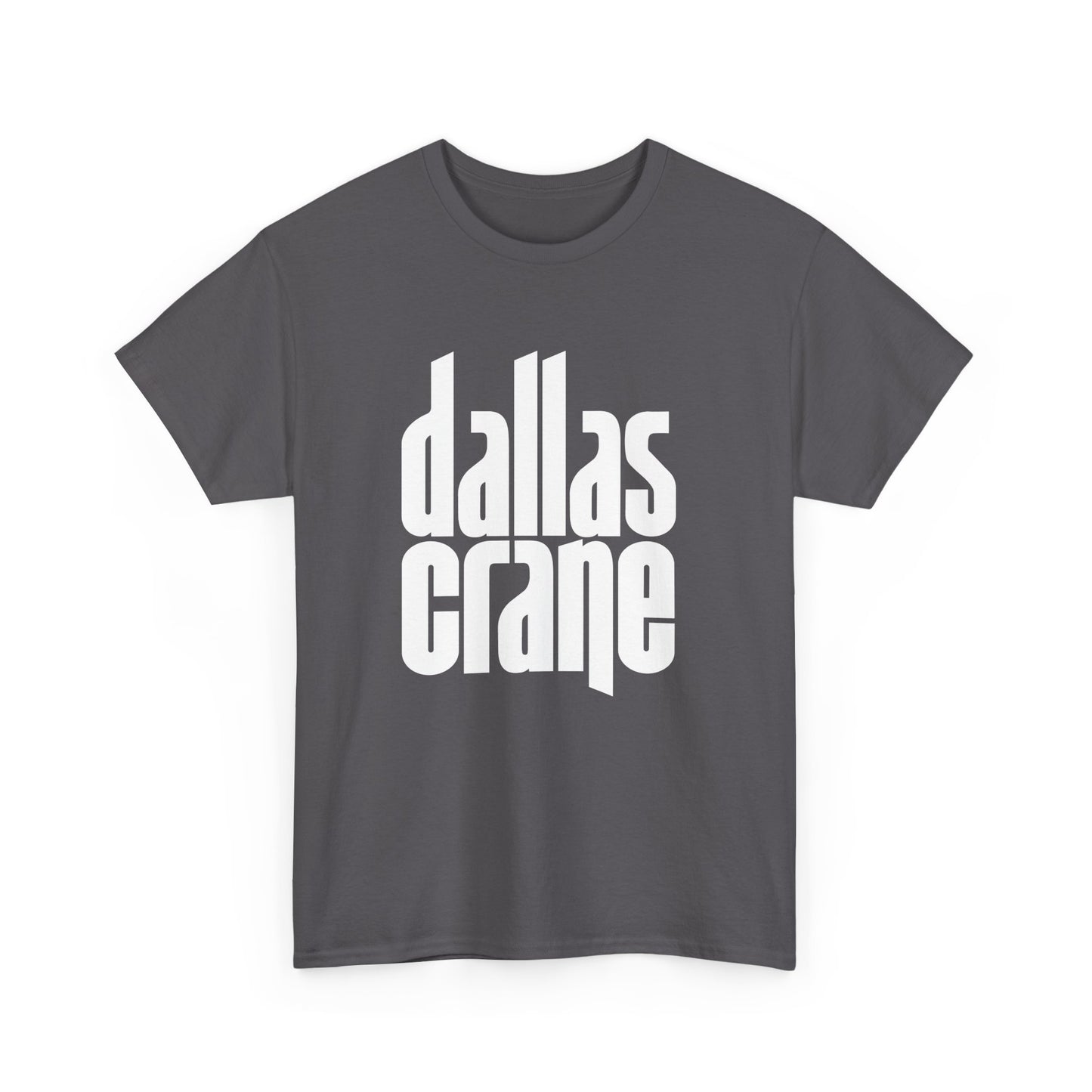 Dallas Crane White Logo Unisex Tee
