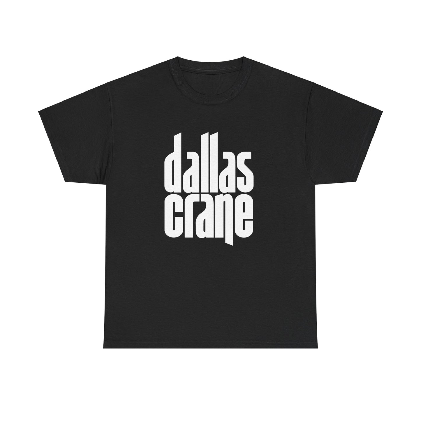 Dallas Crane White Logo Unisex Tee