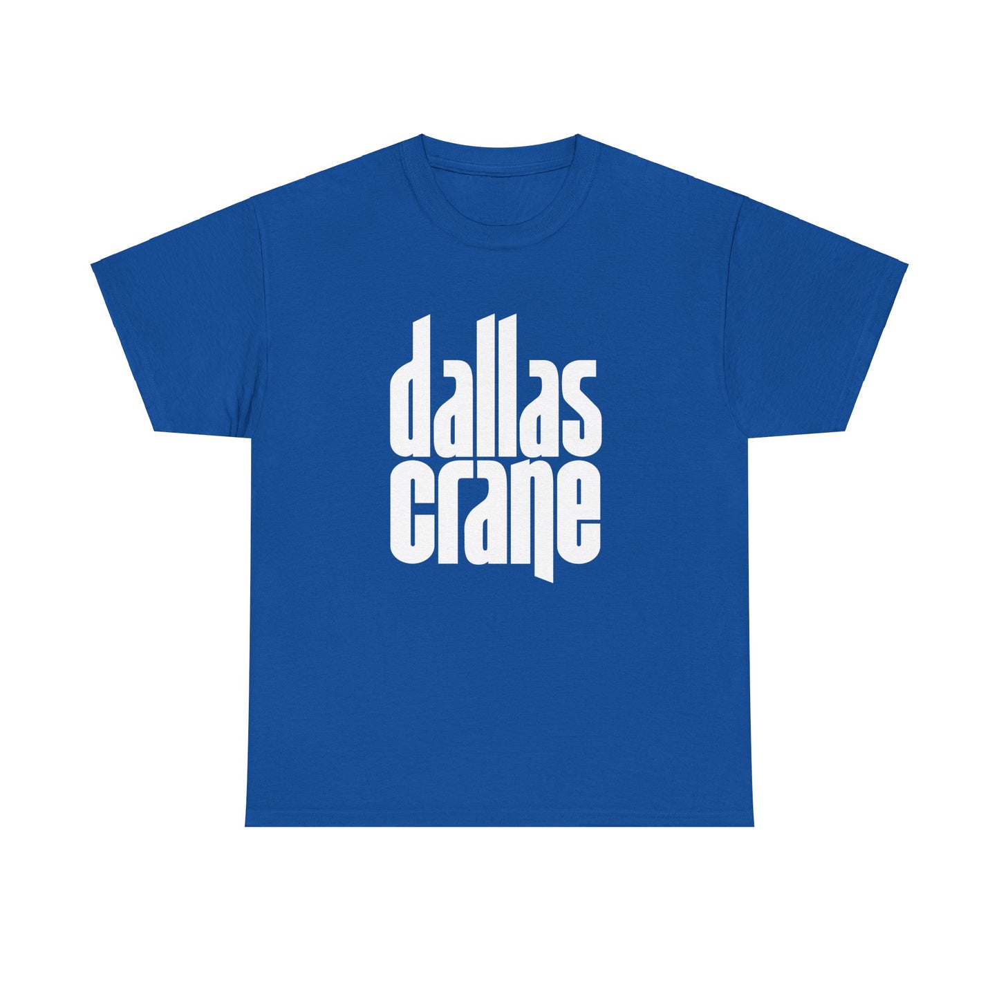Dallas Crane White Logo Unisex Tee