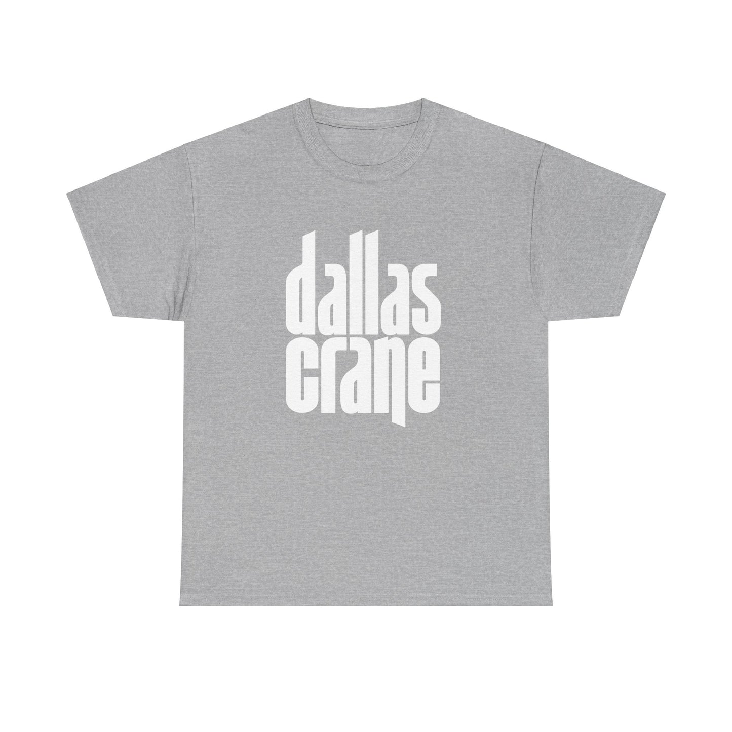 Dallas Crane White Logo Unisex Tee