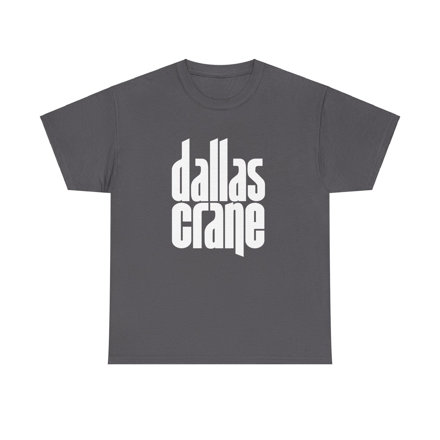 Dallas Crane White Logo Unisex Tee