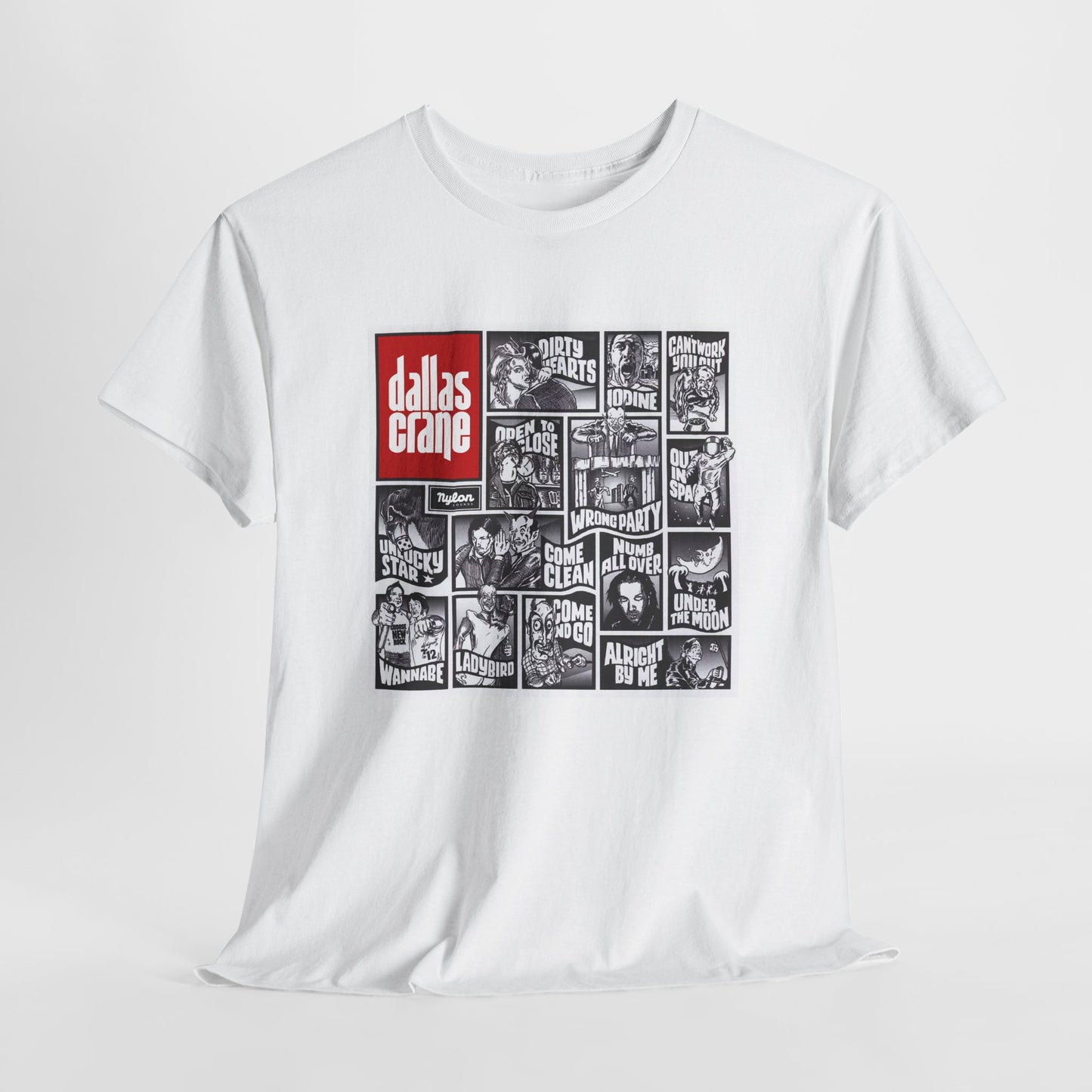 Dallas Crane - Dallas Crane Album Unisex Heavy Cotton Tee