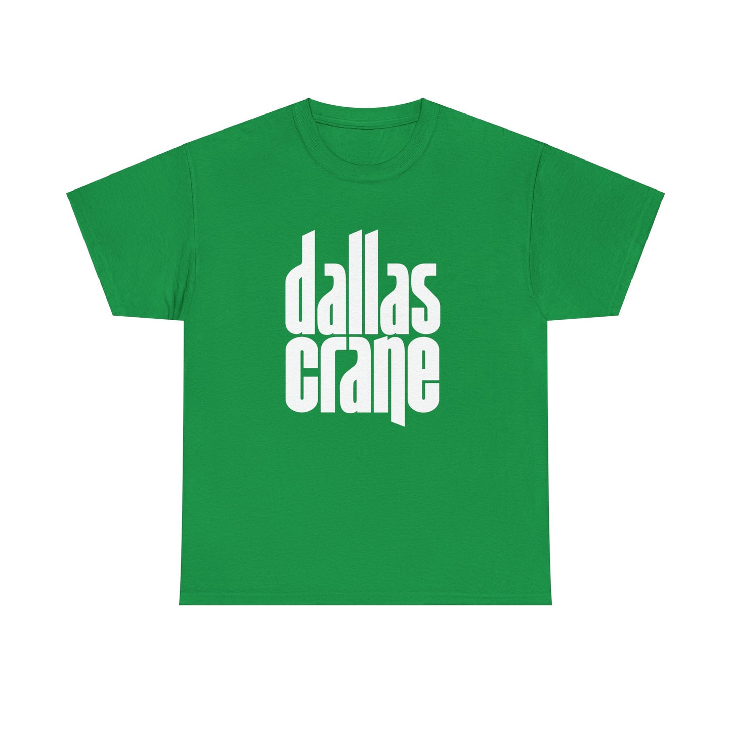 Dallas Crane White Logo Unisex Tee