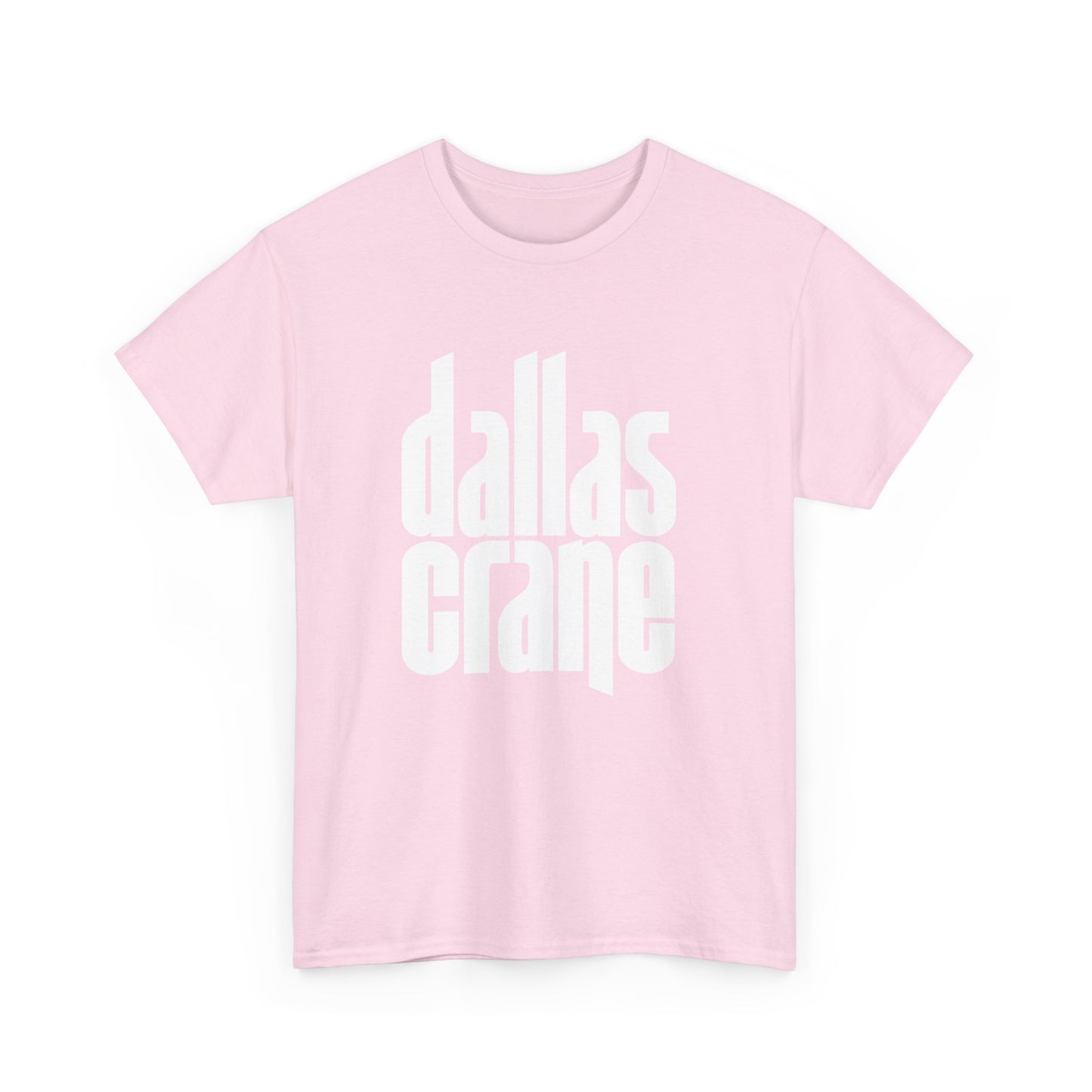 Dallas Crane White Logo Unisex Tee