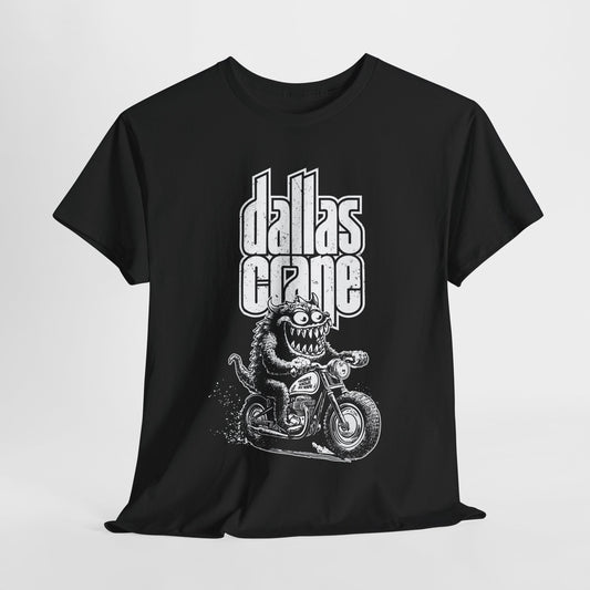 Dallas Crane - Trouble Knows My Name - Monster Tee, Fun Graphic T-Shirt, Casual Wear, Summer Style, Unique Apparel