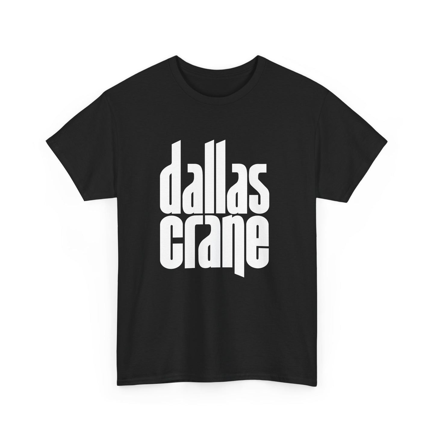 Dallas Crane White Logo Unisex Tee