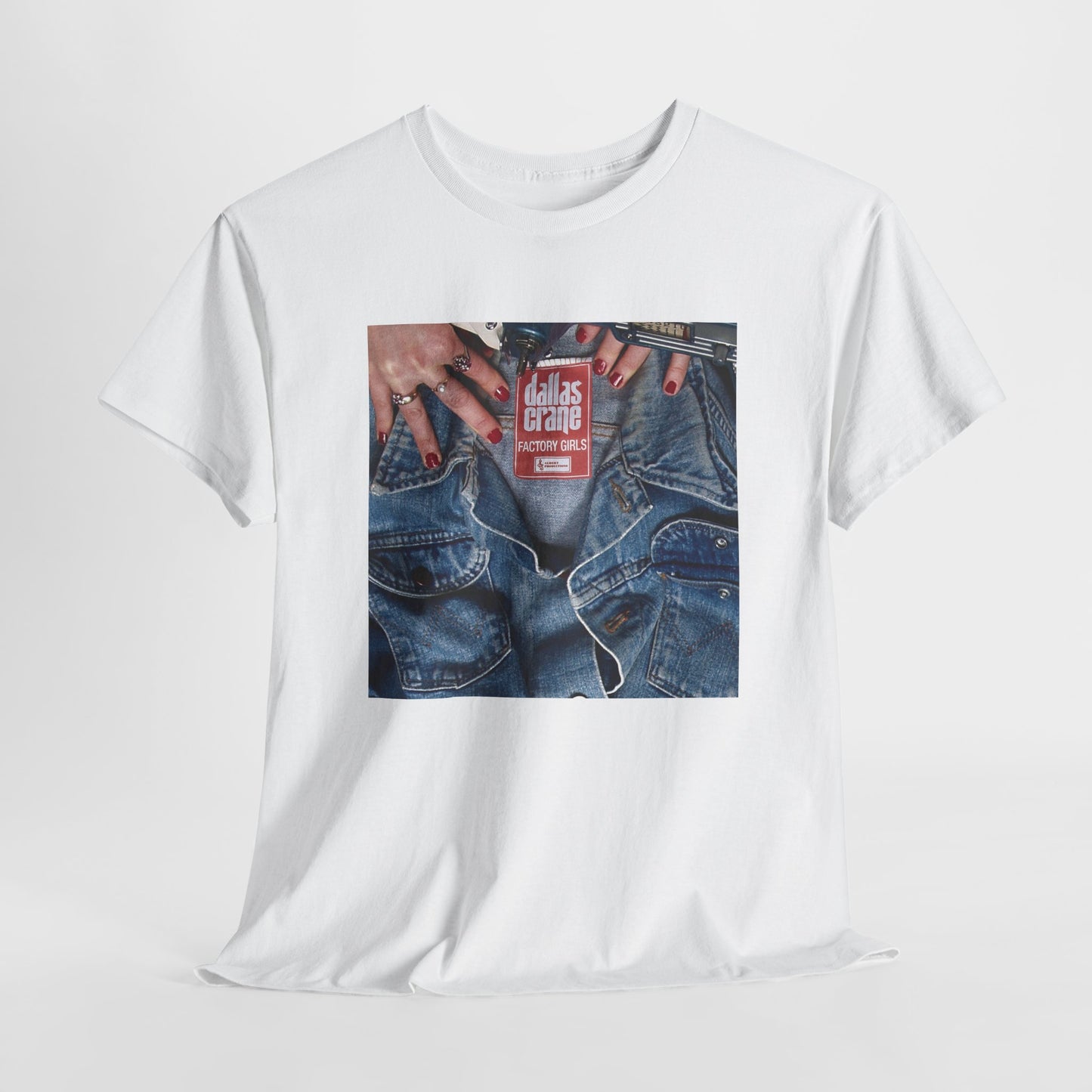 Dallas Crane - Factory Girls Unisex Heavy Cotton Tee