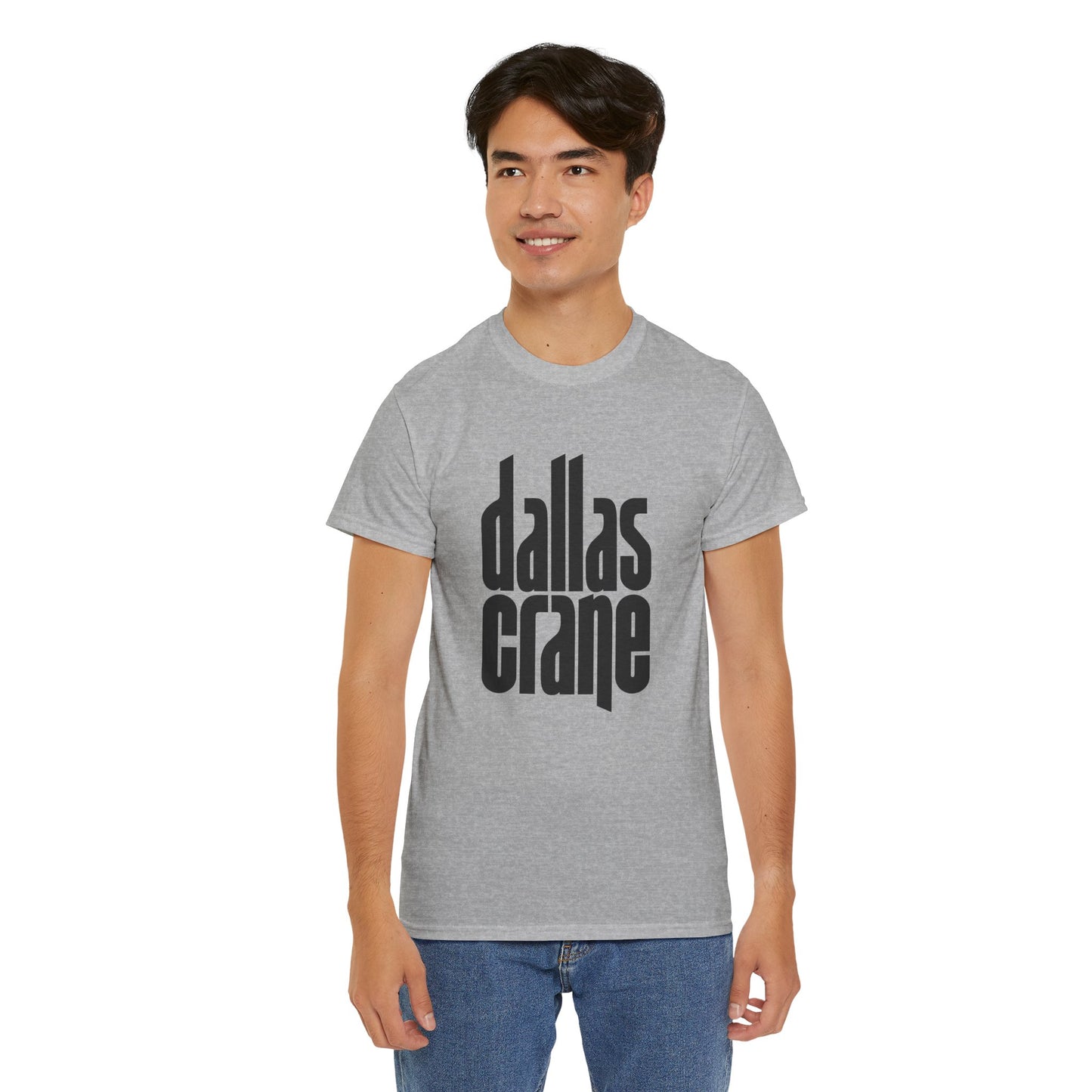 Dallas Crane Black Logo Unisex Tee