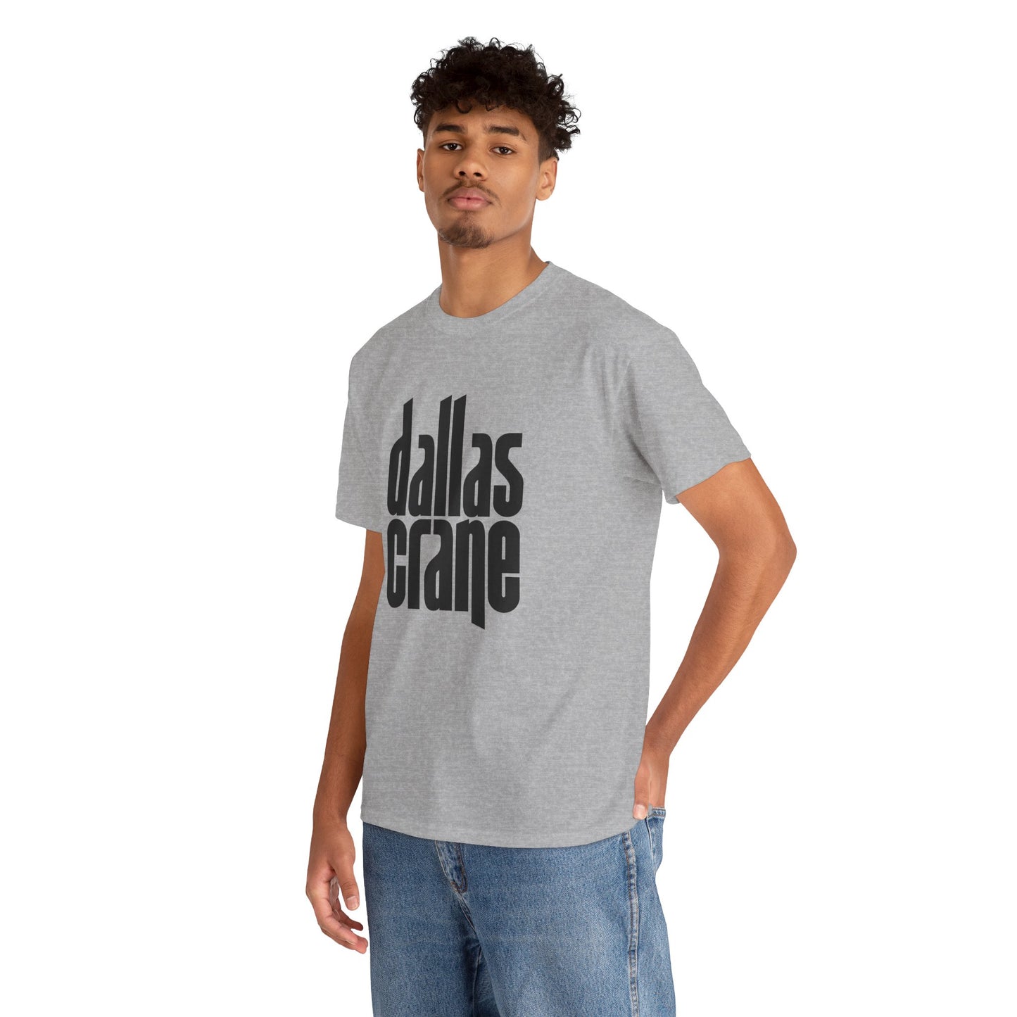 Dallas Crane Black Logo Unisex Tee