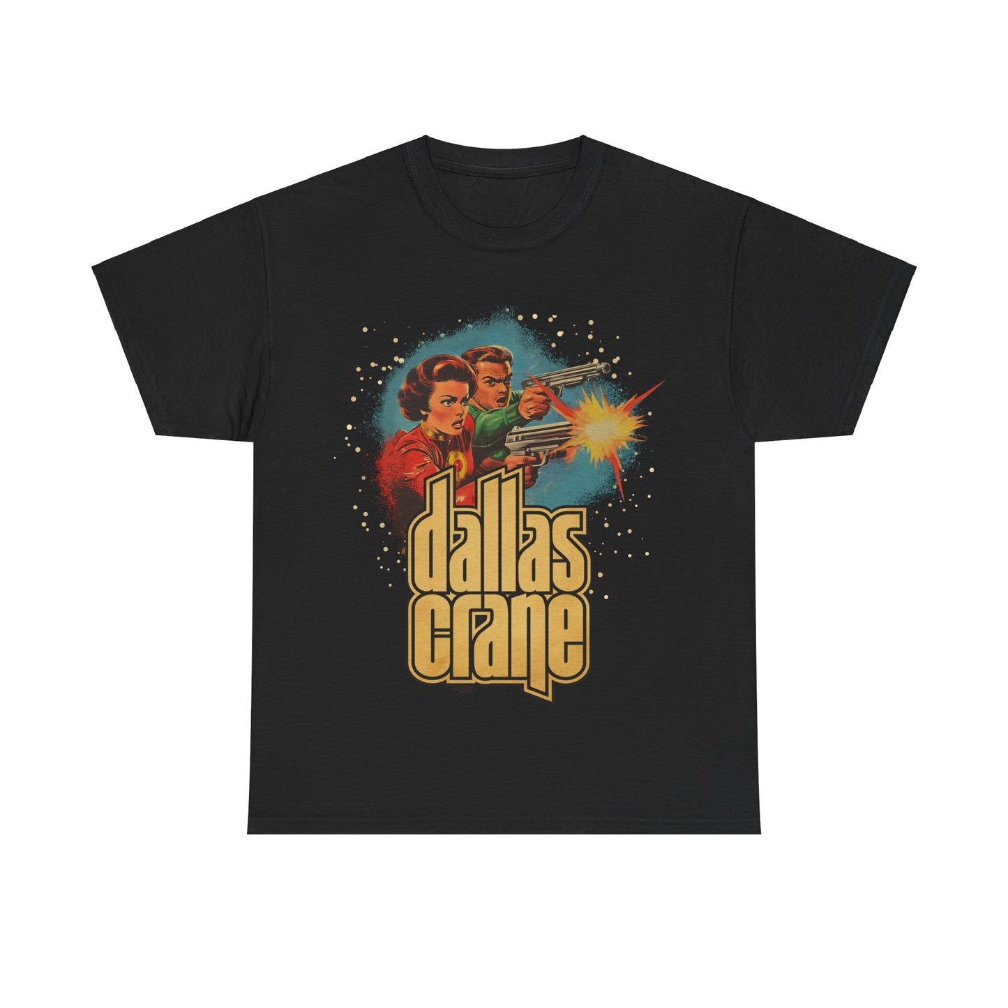 Dallas Crane Raygun Series Unisex Cotton Tee