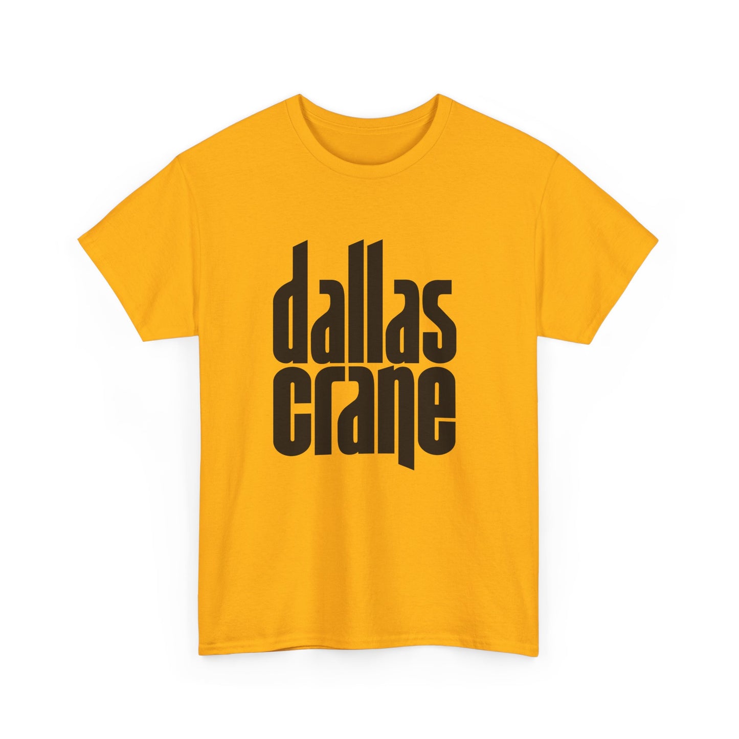 Dallas Crane Black Logo Unisex Tee