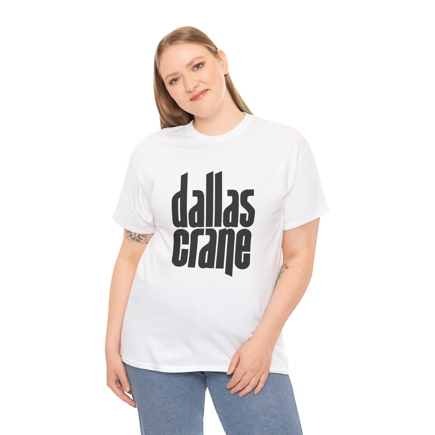 Dallas Crane Black Logo Unisex Tee