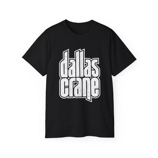 Dallas Crane Unisex Aged Logo Cotton Tee