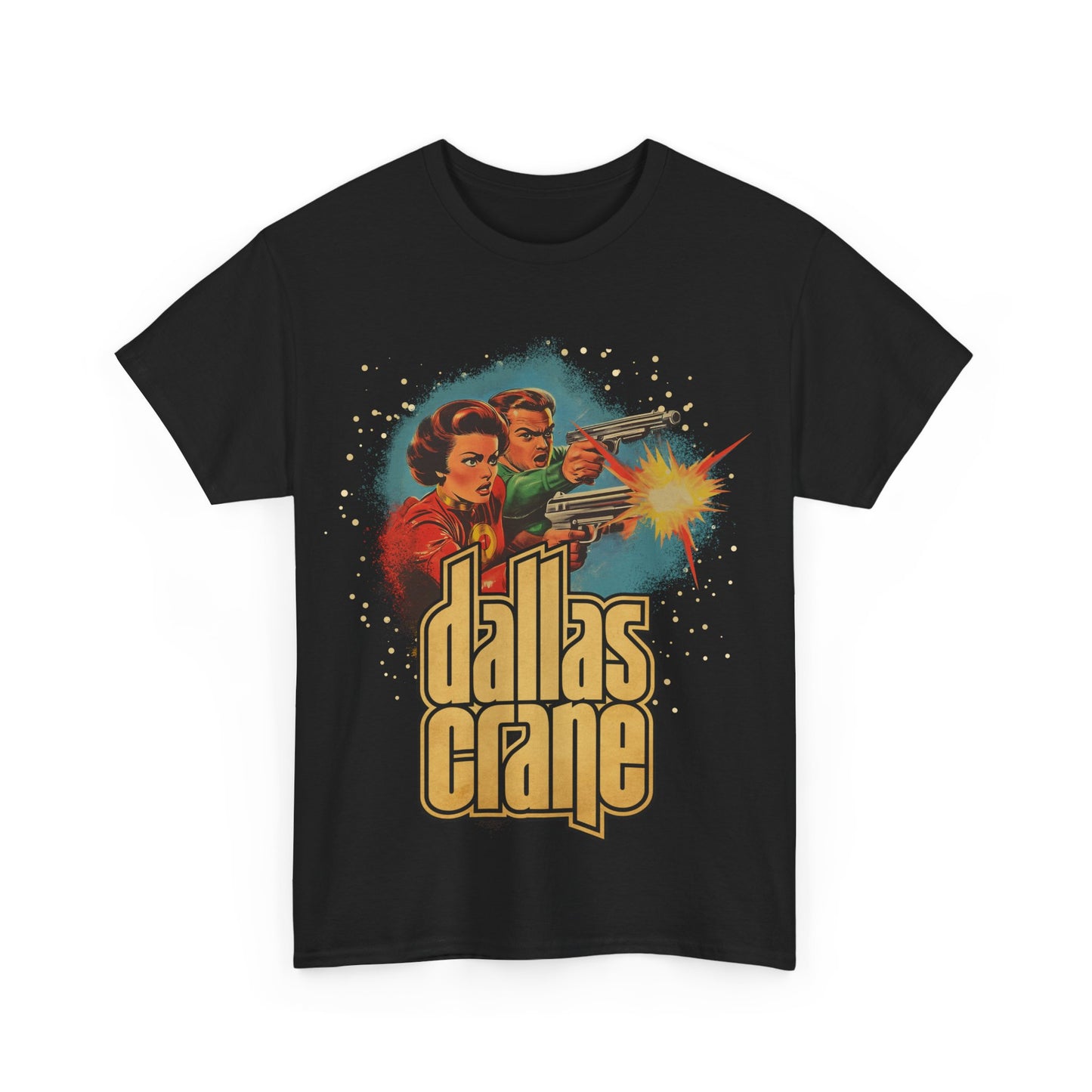 Dallas Crane Raygun Series Unisex Cotton Tee