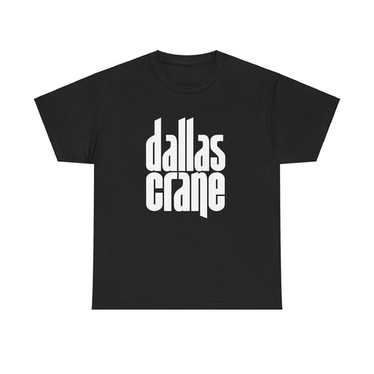 Dallas Crane White Logo Unisex Tee