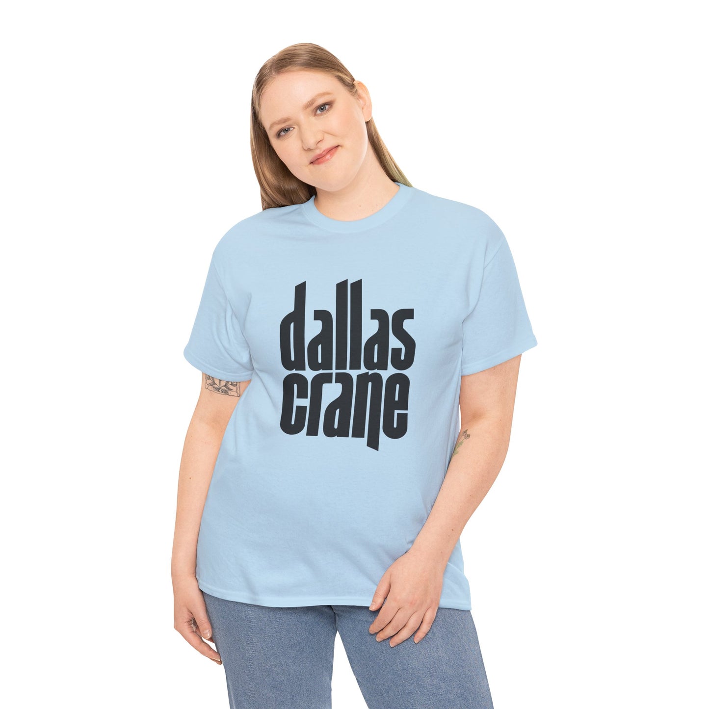 Dallas Crane Black Logo Unisex Tee