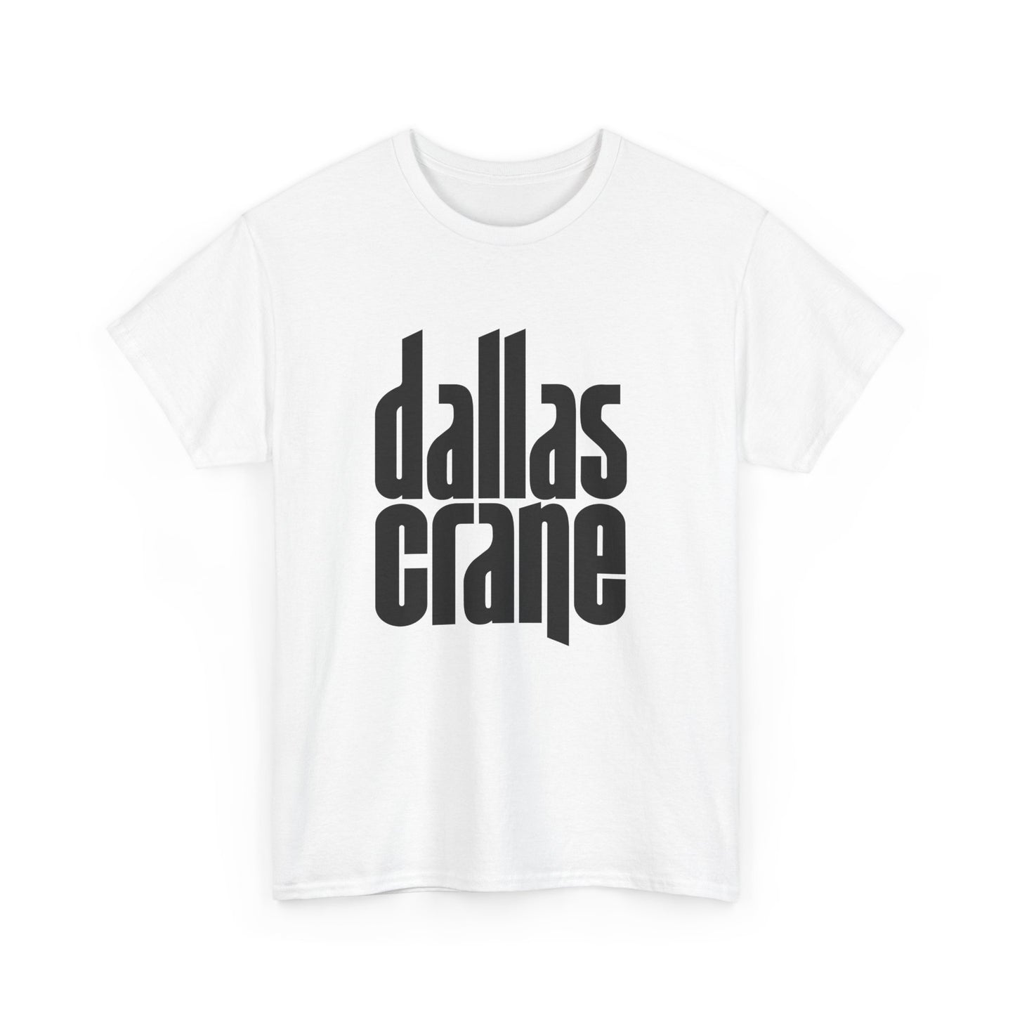 Dallas Crane Black Logo Unisex Tee