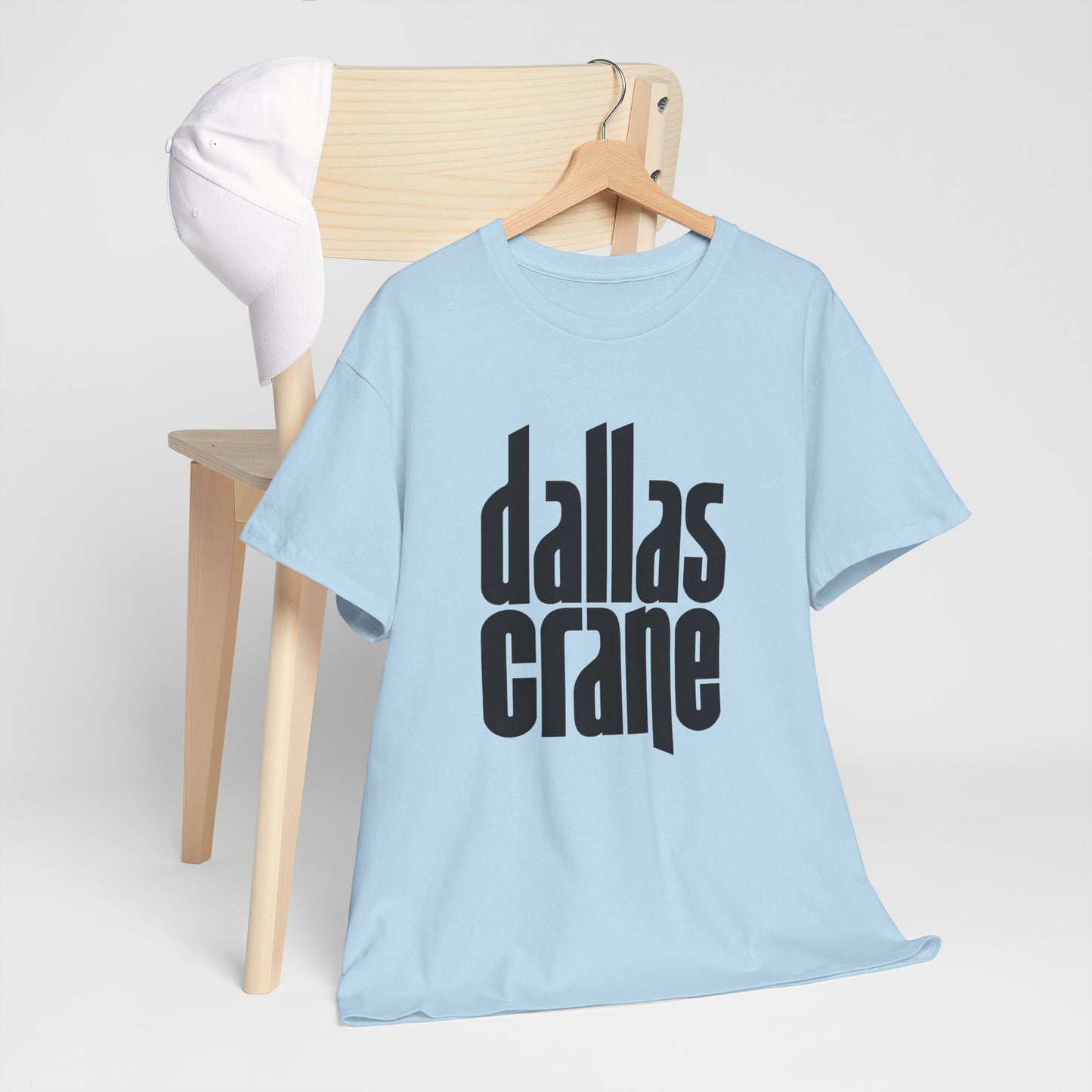 Dallas Crane Black Logo Unisex Tee