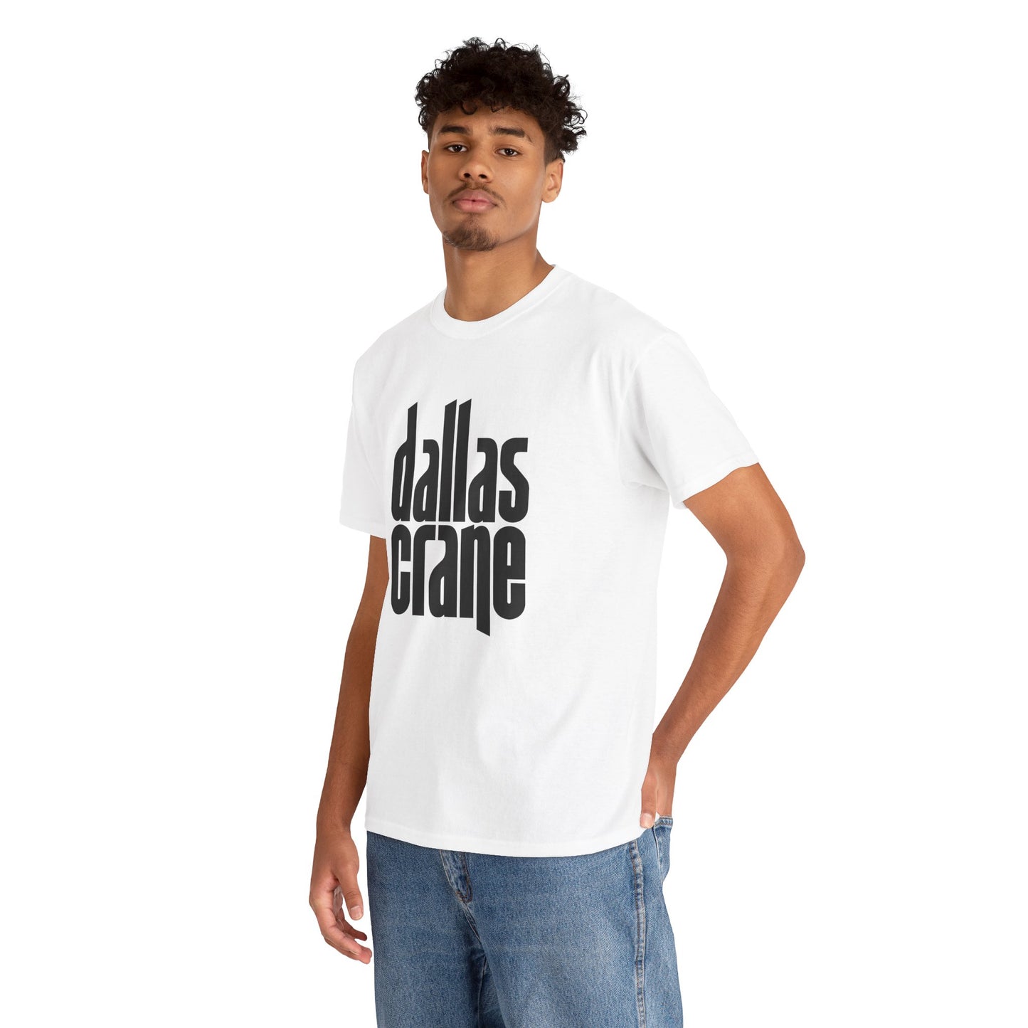 Dallas Crane Black Logo Unisex Tee